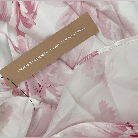 Reformation Parma floral silk dress in swoon NWT - Picture 6 of 8